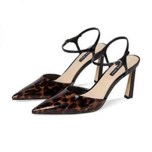 나인 West 우먼 Dres Leopard블랙 멀티 787091_이미지