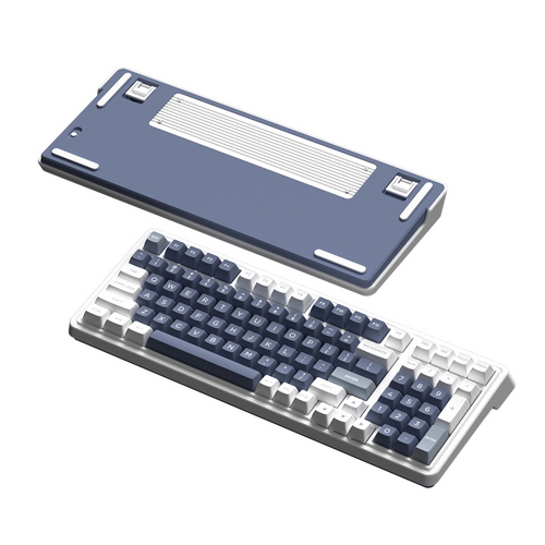 FL-ESPORTS CMK99 유무선 기계식 아이스 블루 (GOLD PINK V2)