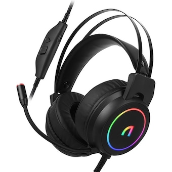 앱코 N500 가상 7.1 ENC 초경량 RGB 게이밍 헤드셋