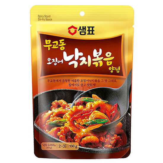 샘표식품 무교동 오징어낙지볶음 양념 130g