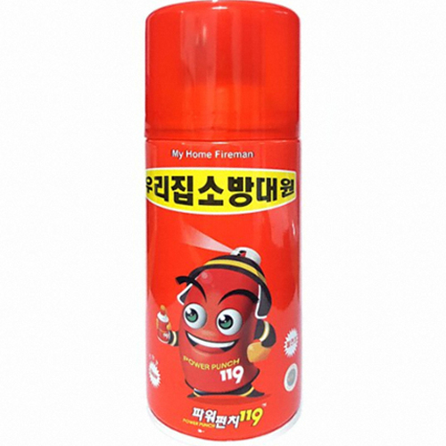나라시스템즈 파워펀치119 우리집소방대원 소화기 200ml (1개)_이미지