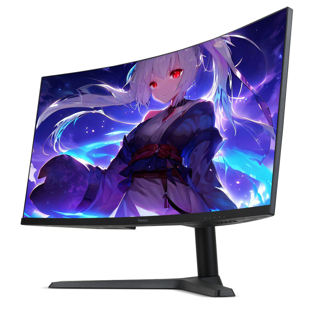 비트엠 Newsync H34WQC 커브드 165 울트라게이밍 HDR_이미지