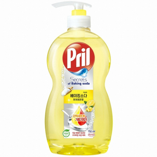 프릴 ㅤ시크릿 오브 베이킹소다 퓨어레몬 750ml (4개)_이미지