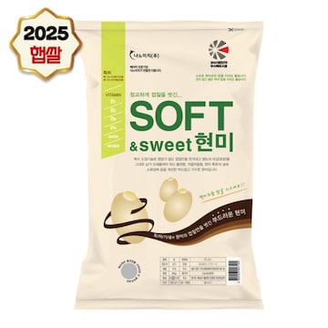 나노미 2025 햅쌀 경기미 소프트현미 고시히카리 10kg (1개)