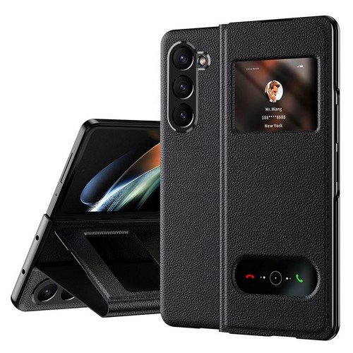 테일즈 갤럭시Z 폴드6 폴딩 스타일 뷰 플립 케이스