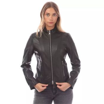 보스 여성 가죽 바지 블랙 Boss Womens C Sabella Leather Shorts Black 32423303 1335..