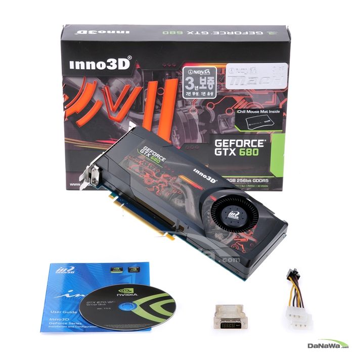 INNO3D ������ GTX680 MACH D5 2GB