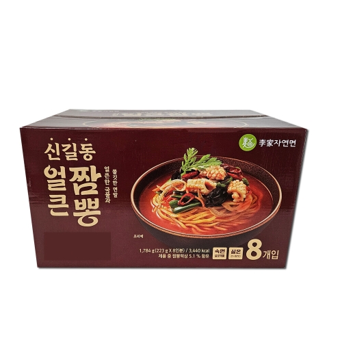 이가자연면 신길동 얼큰짬뽕 223g (8개)_이미지