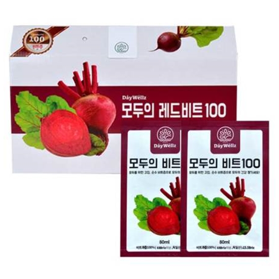 데이웰즈 모두의 레드비트100 80ml 30포 (4개)