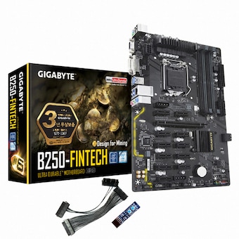 GIGABYTE GA-B250-FinTech BTC 듀러블에디션 제이씨현