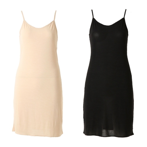 비너스 인견 스트랍 풀 슬립 vfs5021