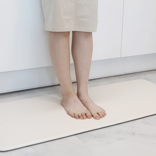 와룡물산 주방 싱크대 쿠션 PVC 발매트 (소형, 75x44cm)