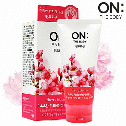 LG생활건강 온더바디 촉촉한 체리블라썸 핸드크림 75g (1개)
