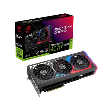 ASUS ROG STRIX 지포스 RTX 4070 Ti SUPER O16G GAMING OC D6X 16GB 대원씨티에스