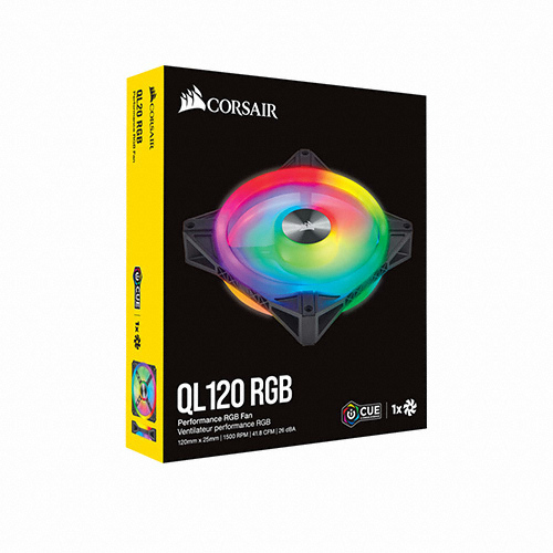 CORSAIR iCUE QL120 RGB (블랙)_이미지