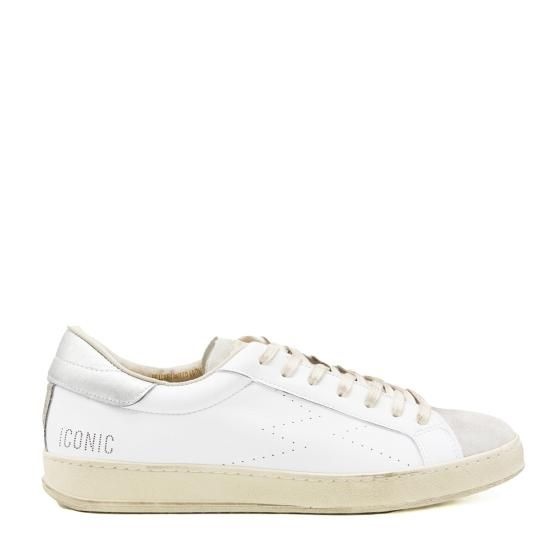 컨셉 스니커즈 IC019MCO1 WHITE SILVER