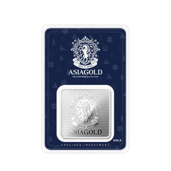 아시아골드 실버바 50g 스퀘어
