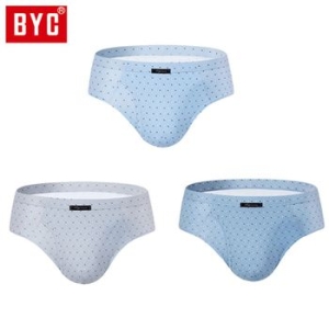 BYC ZFBL2693 남성 맥시 3매입 삼각팬티 DOLL2476_이미지