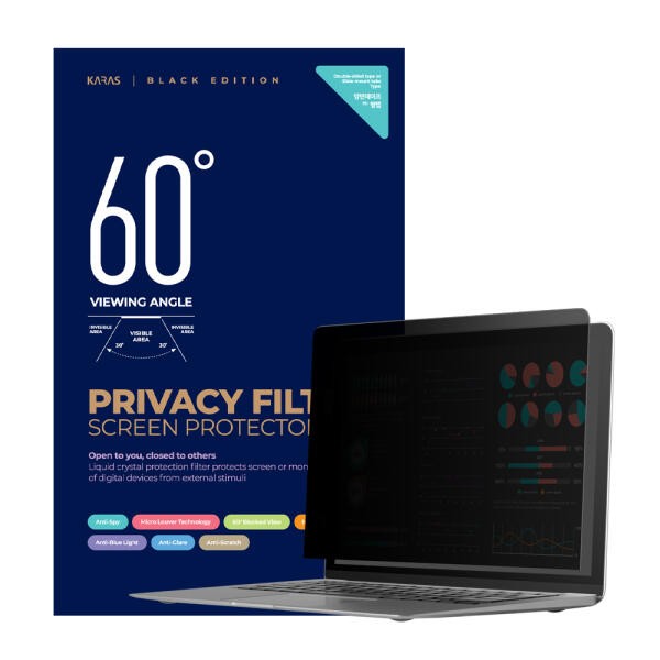 카라스 삼성전자 갤럭시북4 엣지 NT960XMA NT960XMB 거치식 정보보호필터