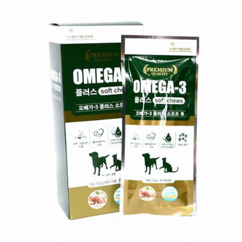 아이앤지메딕스 오메가3플러스 소프트츄 32g (8g x 4p) (1개)_이미지