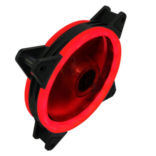 티테크놀로지 CM-RGB120 케이스용 LED 쿨러 120mm (레드)_이미지