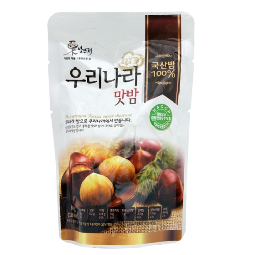 밤뜨래 우리나라 맛밤 80g (16개)_이미지