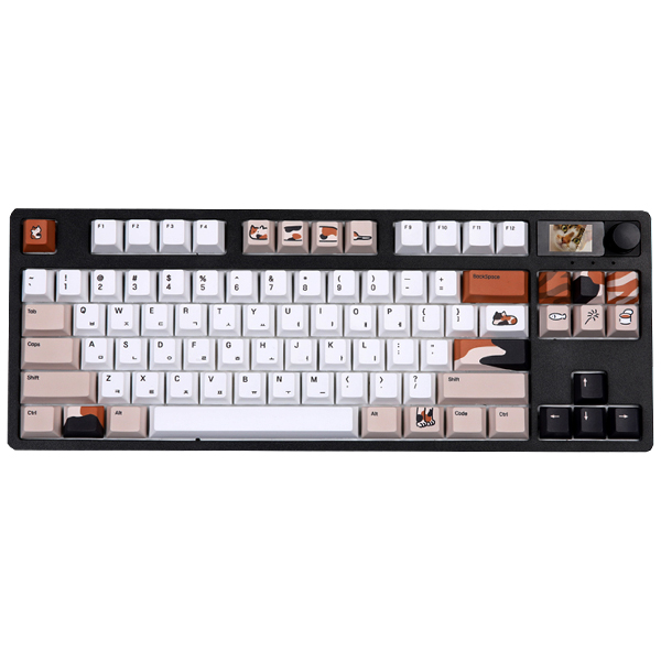 닌자84PRO 유무선 공장풀윤활 기계식 블랙