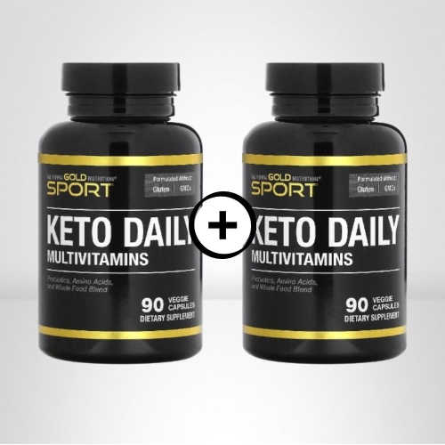 캘리포니아골드뉴트리션 케토 데일리 종합비타민 90캡슐