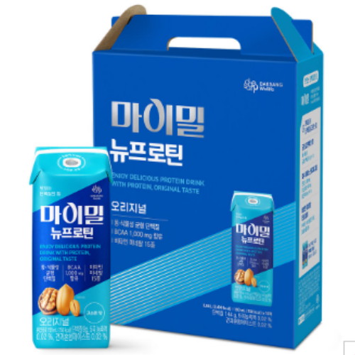 대상웰라이프 마이밀 마시는 뉴프로틴 오리지널 190ml (24개)