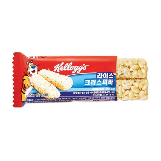 켈로그 라이스 크리스피바 오리지날 22g (1개)