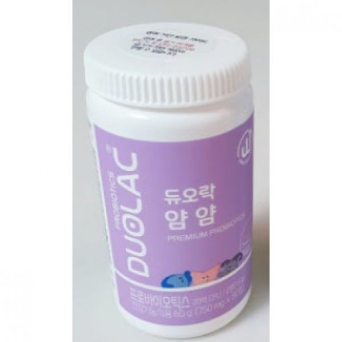 듀오락 얌얌 플러스 80정 (4개)_이미지