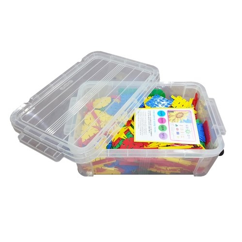 하트투하트 E3도형꽃블럭 600pcs 어린이집 유치원 아기장난감 유아블록 아동영아교구 어린이