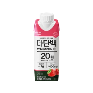 빙그레 더단백 드링크 딸기 250ml (7개)
