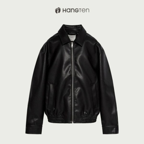 행텐 비건레더블루종자켓10510-011-211-69A