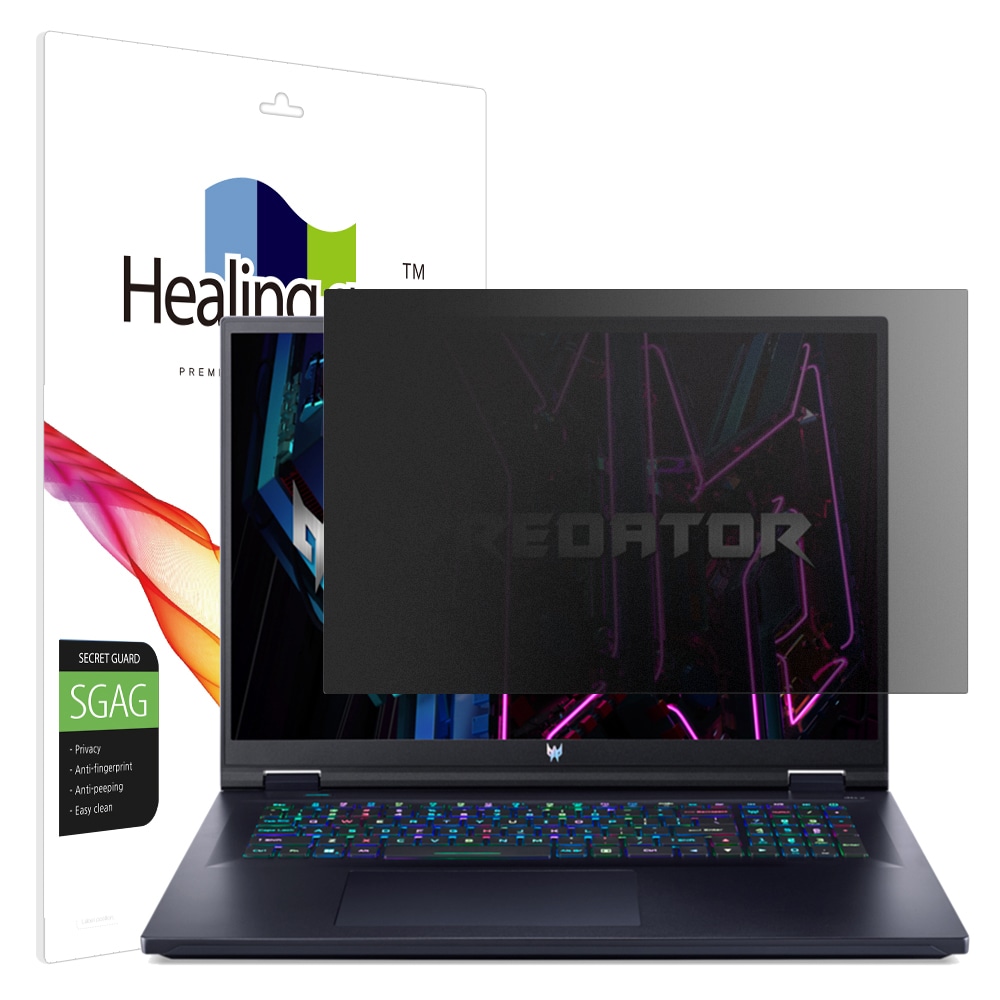 폰트리 힐링쉴드 에이서 프레데터 Helios 18 PH18-71 프라이버시 저반사 사생활 보호필름