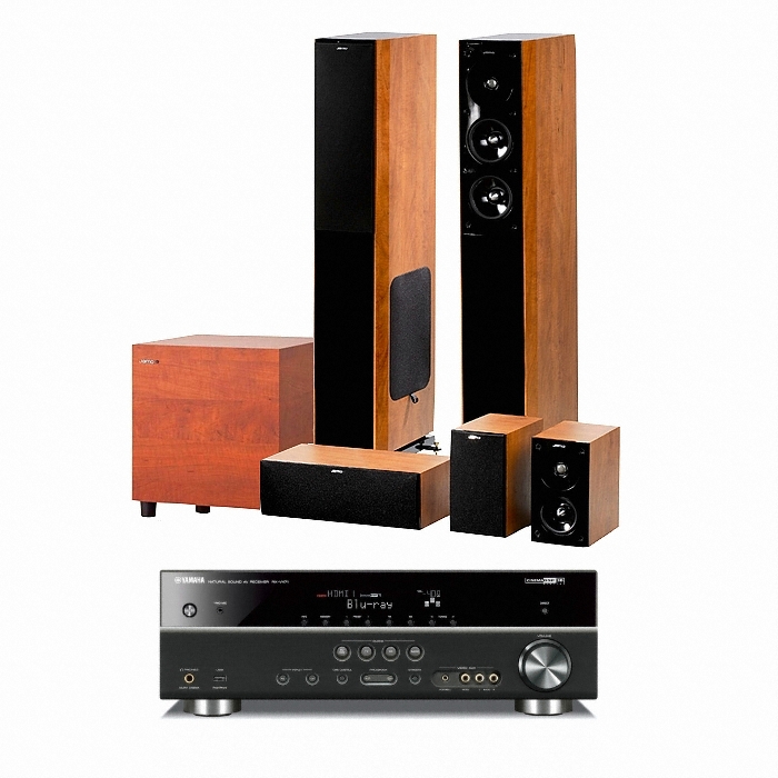 야모 S606 5.1채널 + 야마하 AV리시버 (RX-V471, SUB-210)