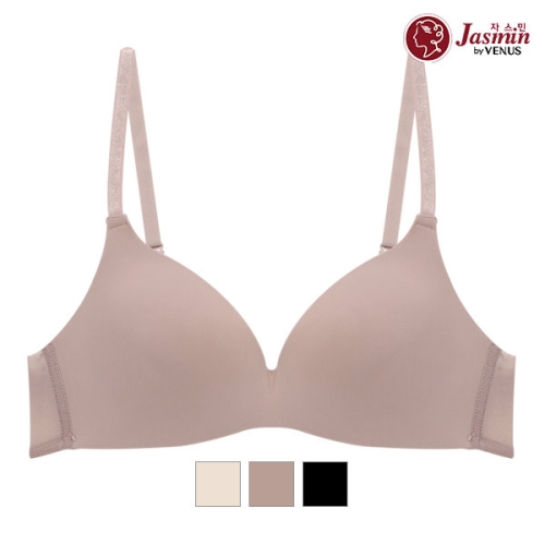비너스 자스민 by자스민 더블윙 일체형 몰드 노와이어 브라 LB,DB,BK/70A-85C JBR8004