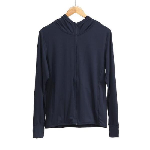 셀러허브 남성 썸머룩 남성 자외선차단 후드집업 XL 네이비 UPF50+ DT13534