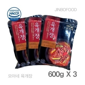 다모아식품 모아네 육개장 600g (3개)_이미지