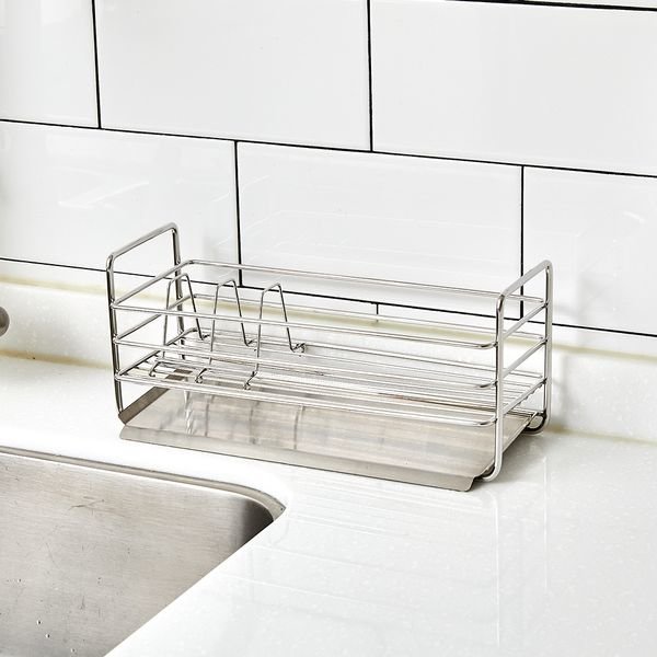 이랜드리테일 모던하우스 마이키친 씽크 물빠짐 304스텐 세재랙 27cm_이미지