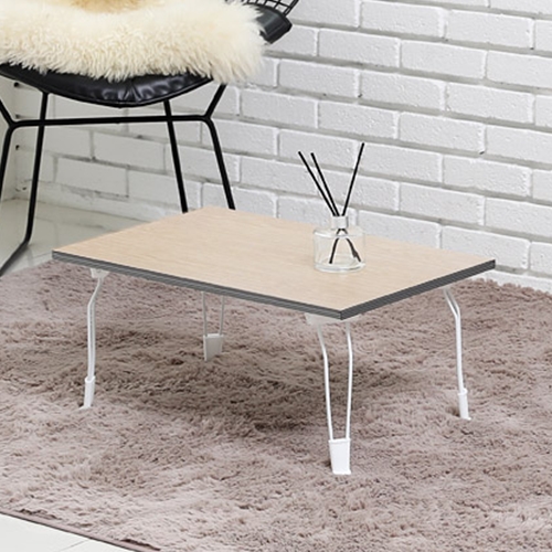 박씨상방 엣지우드 철다리 실용 테이블 (80x60cm)_이미지