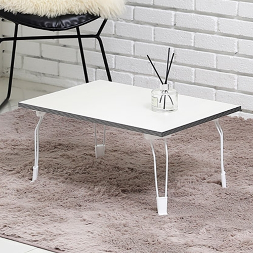 박씨상방 엣지우드 철다리 실용 테이블 (80x60cm)_이미지