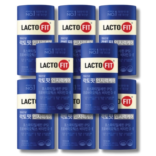 종근당건강 락토핏 인지력케어 2g 30포 (8개)