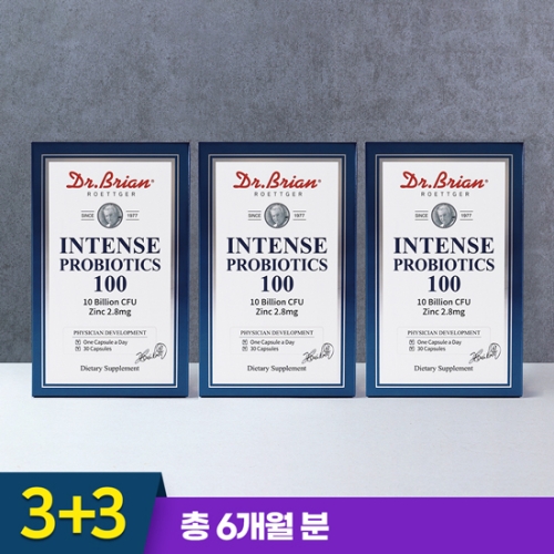 인텐스 프로바이오틱스 100 30캡슐