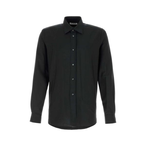 질샌더 긴팔 셔츠 J22DL0401J41444 001 Black_이미지