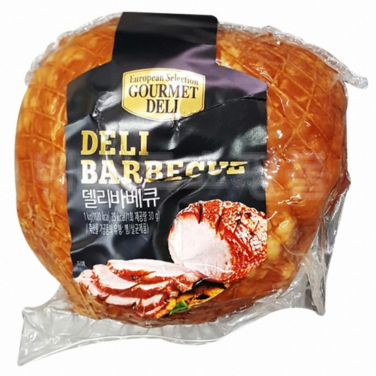 사조대림 오양 구르메델리	델리 바베큐 1kg (1개)_이미지