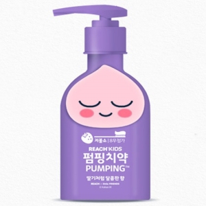 LG생활건강 리치 키즈 피규어 펌핑치약 어피치 160g (1개)