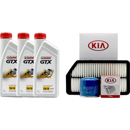 캐스트롤 GTX 5W30 + 순정필터 더뉴레이 가솔린