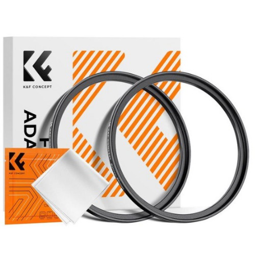 K&F Concept 렌즈필터 스텝업링 세트 (82mm-86mm)_이미지