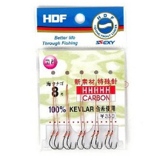 해동조구사 HDF HA-595 케블러 2본 다나고 바늘